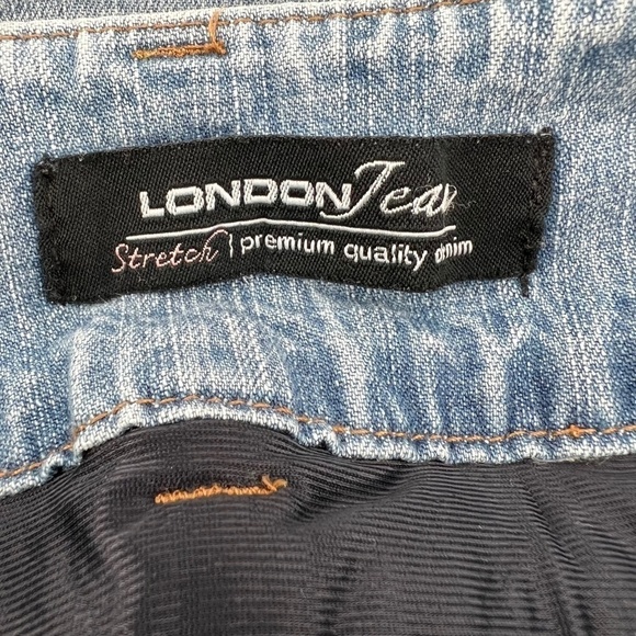 London Tea Stretch Boot Cut Jeans Size 0 Women’s - Picture 2 of 8